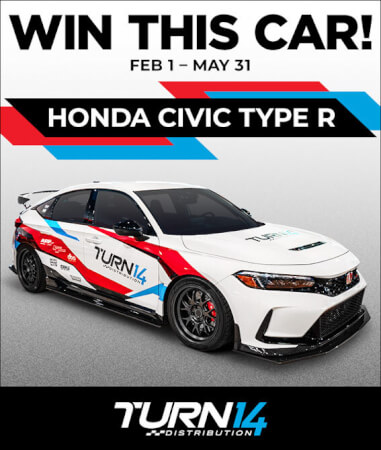 TURN 14 DISTRIBUTION ANNOUNCES A CHANCE TO WIN ITS 2024 HONDA CIVIC