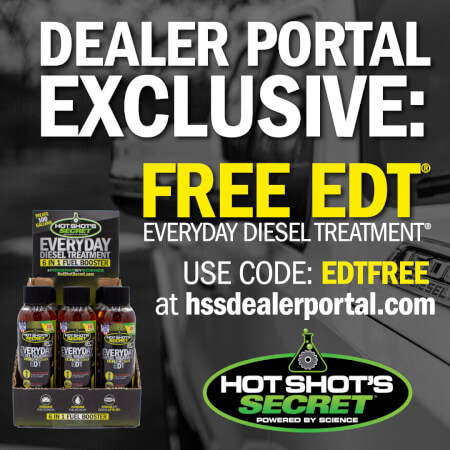 Dealer Promotion - Free Everyday Diesel Treatment (EDT)