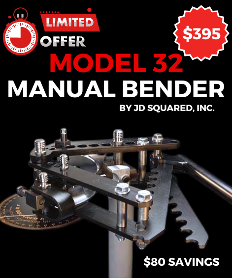 Model 32 Manual Bender Discounted Price $395