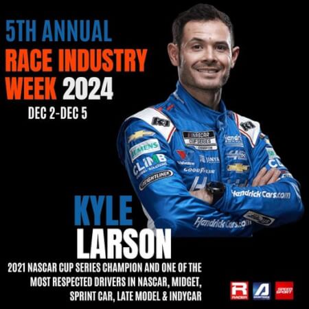 Kyle Larson To Be A Featured Speaker at the 5th Annual RACE INDUSTRY WEEK