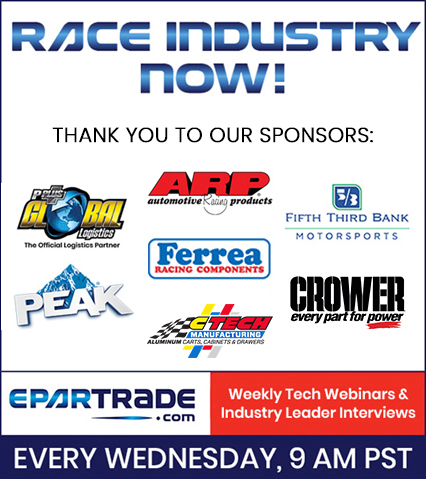 RACE INDUSTRY NOW, The Weekly Webinar Series From EPARTRADE