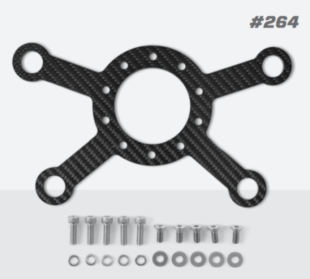 Carbon Fiber Brackets for Steering Wheels