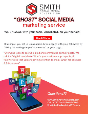 Ghost Social Media Engagement Service - Stay Connected!