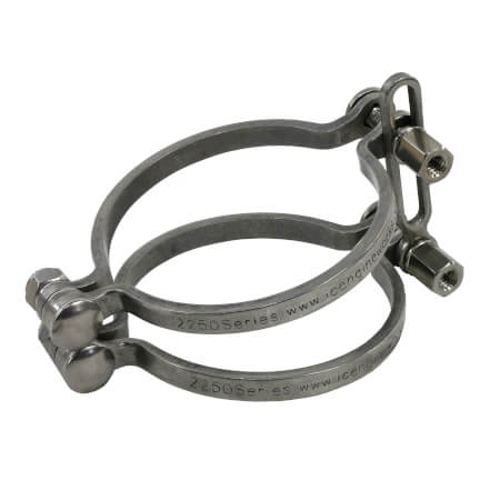 Icengineworks 2-1/4 inch Header Tack Welding Clamp, Set of 4