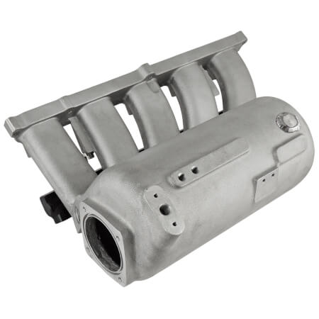 VW 2.5L 5 CYLINDER 20V 07K CAST ALUMINUM INTAKE MANIFOLD