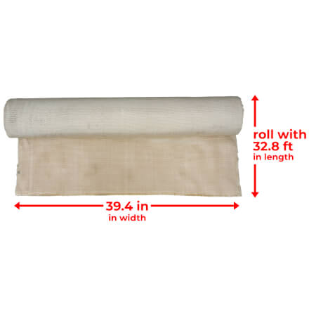 32.8 ft x 39.4 in Tan Fiber Heat Protection Shield Roll