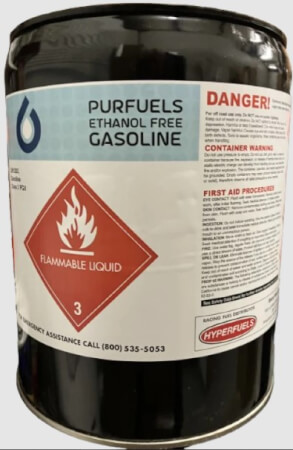 PurFuels 93 Ethanol Free Gasoline for HPDE and Racing