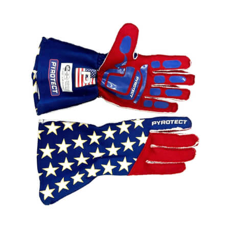 Pro Series USA Gloves Reverse Stitch 2 Layer SFI-5 Gloves