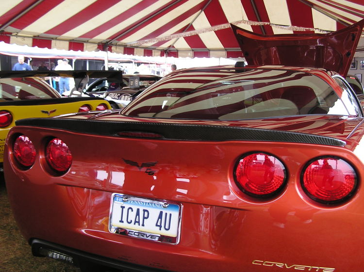 Corvette C6 Rear Spoiler.