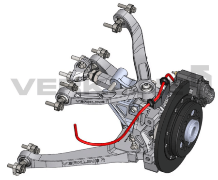 Audi R8/Lamborghini Huracan — Carbon Brake Kit — BKA-580