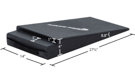 4" H Cutout Rack Ramp - 8.8 Degree Approach Angle