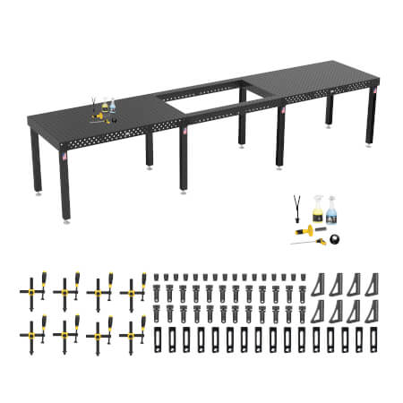 Siegmund Imperial 16 Welding Table Bundle, (2) 36 x 48 inch